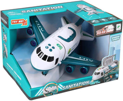 KiddyGo City Dreamliner - Vliegtuig speelgoed met licht en geluid - Multicolor