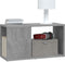 vidaXL - Tv-meubel - 60x24x32 - cm - bewerkt - hout - grijs - sonoma - eikenkleurig