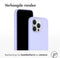 Accezz Liquid Silicone Backcover - MagSafe - Schokabsorberend - Paars (iPhone 15 Pro Max)