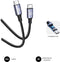 SUBBLIM SUBCAB-C10002 USB-kabel USB 2.0 2 m USB C Zwart
