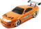 Jada Toys - Fast & Furious - RC Toyota Supra 1:16 - USB-oplaadbaar - Oranje