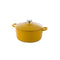 BK Bourgogne braadpan 28cm - sunny yellow - emaille - inductie
