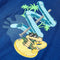vidaXL - Kindershirt - 128 - donkerblauw