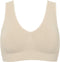 MAGIC Bodyfashion Bamboo Comfort Bra - Beugelloos - Ingebouwde support - Kleur Bamboo Cream