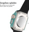 imoshion Screenprotector - Geschikt voor Apple Watch Ultra / Ultra 2 - 49mm - Full Cover Hard Case / Beschermend Hoesje - Donkergroen