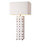 Bureaulamp Home ESPRIT Wit Gouden
