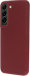 Mobiparts Samsung Galaxy S22 - Silicone Cover - Soft-touch - Plum Red