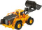 Majorette Grand Series - Volvo Wiellader - Constructie - Metaal - Licht en Geluid - 21 cm - Speelgoedvoertuig