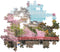 Clementoni - Puzzel - 1000 Stukjes - Kasteel Himeji in de Lente - Puzzel Voor Volwassenen - High Quality Collection