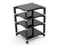 NorStone SPIDER II - Audio meubel - Modulaire hifi-module - Zwart - 65.2 x 26.3 x 60.2 cm