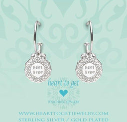 Heart to Get BO291COI19S - Oorringen - Bohemian Coin Feel - Zilver