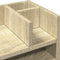Bureau organiser 44,5x24x25 cm bewerkt hout sonoma eikenkleurig
