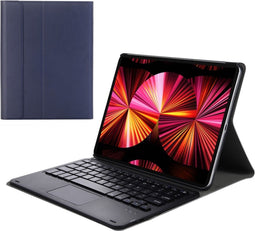 Lunso Geschikt voor iPad Pro 11 Inch (2018/2020/2021) Afneembare Keyboard Hoes - Blauw