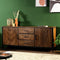 Furntastik Barcelos Dressoir, 180 cm, bruin