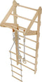 Wandrek kinderen - Klimrek - Touwladder en turnringen - Natuurlijk