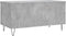 vidaXL - Salontafel - 90x44,5x45 - cm - bewerkt - hout - betongrijs