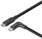 Lindy 32017 - USB C Kabel - 0,5 m USB 3.2 Gen 2 60 W - Zwart