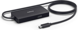 Jabra 14207-58 - USB 3.2 Gen 1 Type-C - 1x Ethernet 1Gbps 1x HDMI 1x USB 3.2 type-A - Zwart