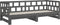vidaXL - Slaapbank - uitschuifbaar - massief - grenenhout - grijs - 2x(90x190) - cm