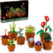 LEGO Icons Miniplantjes - Bouwset voor volwassenen - 9 modelplanten - Terracottakleurig