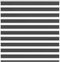 vidaXL - Zebra - rolgordijn - 150x150 - cm - stofbreedte - 145,9 - cm - zwart