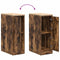 vidaXL - Garagekast - 30x51x85 - cm - massief - grenenhout - gerookt - eiken