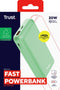 Trust Redoh - Powerbank 20.000mAh - Snellaadtechnologie - Groen