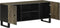 vidaXL - Tv-meubel - 105x33x46 - cm - massief - mangohout - zwart