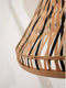 GOOD&MOJO Hanglamp Tahiti - Bamboe/Zwart - Ø45cm - Modern - Hanglampen Eetkamer, Slaapkamer, Woonkamer