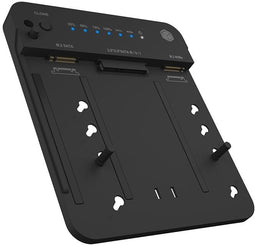 Icy Box IB-2915MSCL-C31 - Dock - 2x 2.5"/3.5" bays - USB 3.2 type-C - Zwart