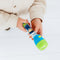 Fien & Teun zaklamp - speelgoed kinderzaklamp - lichtgewicht - geel blauw groen