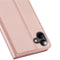 Dux Ducis Hoesje Met Pasjeshouder Geschikt voor Samsung Galaxy A04 - Dux Ducis Slim Softcase Bookcase - Rosé Goud