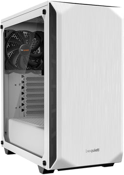 be quiet! Pure Base 500 - Tower - Gehard glas - Wit