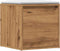 vidaXL - Opbergbox - met - lade - 40,5x40x40 - cm - bewerkt - hout - artisanaal - eiken
