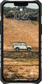 UAG - Pathfinder backcover hoes - Geschikt voor iPhone 13 - Camouflage Grijs + Lunso Tempered Glass