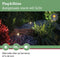 Paulmann Plantini - Plug & Shine LED-tuinspots - 3x2W 3000K IP65 Antraciet (3 stuks)