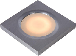 Lucide HAHNE - Inbouwspot Badkamer - GU5.3 - IP65 - Mat chroom - Ø 6,6 cm