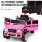 Mercedes Benz Maybach G650-S - Kinder Rijden op Vrachtwagen - Afstandsbediening - Roze