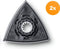 Fein 63806136220 - Starlock Steunplateau Standaard - 2 stuks (2 stuks)