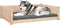 vidaXL - Hondenmand - 105,5x75,5x28 - cm - massief - grenenhout