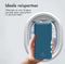 iMoshion® Powerbank 27000 mAh - Snellader & batterij-indicator - Geschikt voor o.a. iPhone & Samsung - 18 Watt - USB A, USB C & Micro USB - Blauw