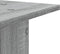 vidaXL - Plantenstandaards - 2 - st - 30x30x40 - cm - bewerkt - hout - grijs - sonoma
