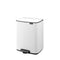 Brabantia Bo Pedaalemmer - 12 liter - Soft-close - White
