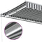 vidaXL - Luifel - handmatig - uittrekbaar - en - LED - 400x350 - cm - antraciet - en - wit