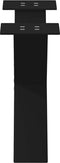 vidaXL - Salontafelpoten - 2 - st - X-vormig - 50x(30-31) - cm - staal - zwart