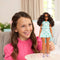 Barbie Fashionistas - Pop - Bruin Haar - Mintgroen Jurkje (1 stuk)
