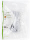 Nedis TCGP90200WT100 - Telefoonkabel RJ11 - 1 m - Wit
