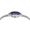 Skagen ANITA MICRO - Dames Horloge 22 mm - Zilverkleurig met zandsteenblauwe wijzerplaat
