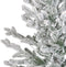 Beliani BRISCO - Kerstboom - Wit - PVC