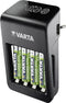 Varta 57687 - Plug-Plus Stekkerlader - 6 poorten inclusief 4x AA 2100 mAh (4 stuks)
